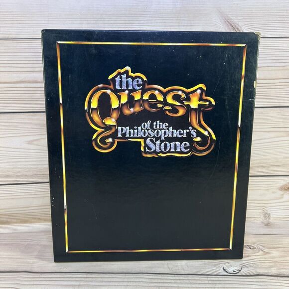 Quest of Philosophers Stone 1986 Fantasy Board Games Gang 1st Edition - NO COINS - Picture 2 of 15